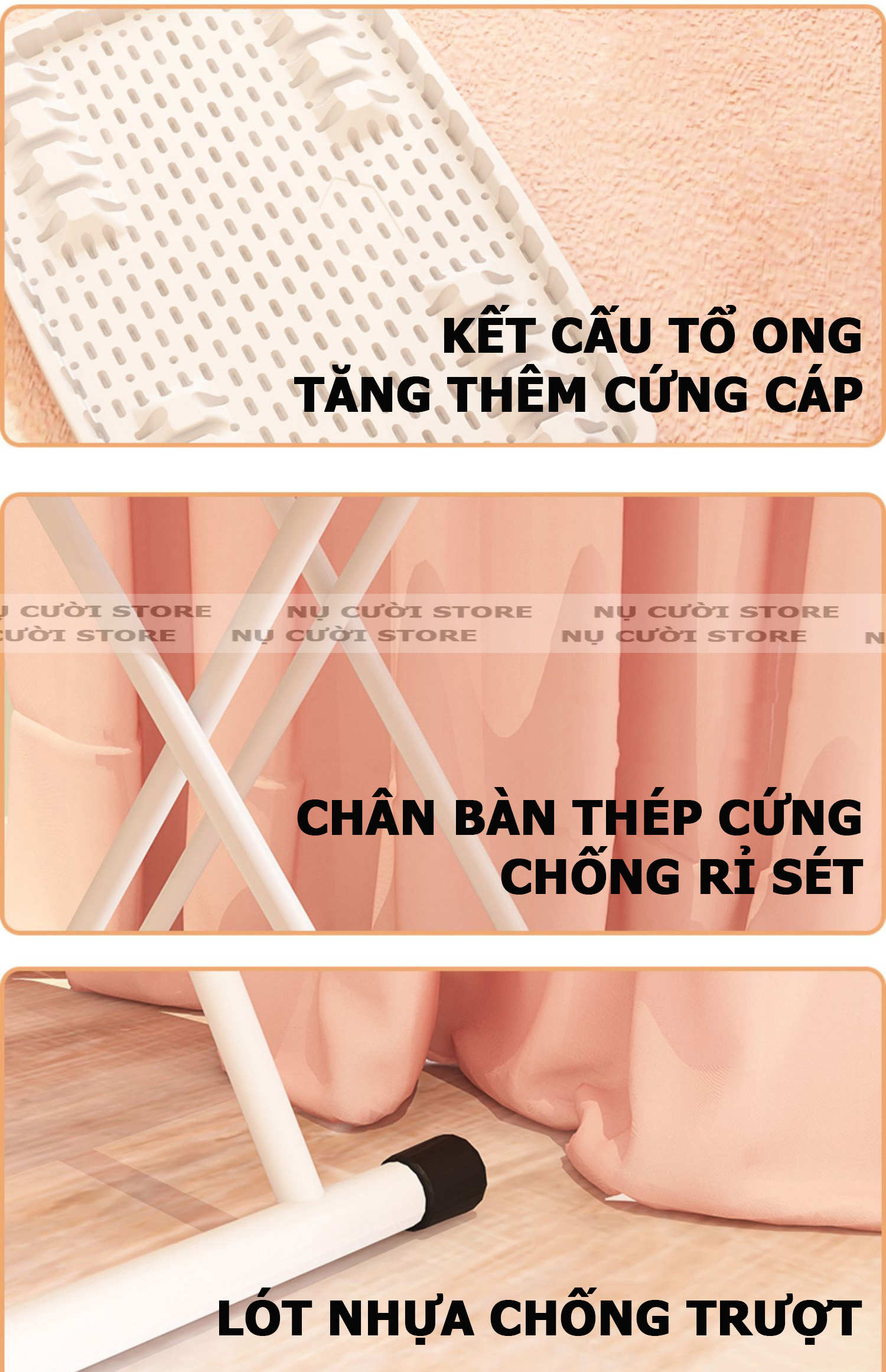 Bàn Làm Việc Gấp Gọn Lớn; Bàn Ghế Cắm Trại Dã Ngoại; Bàn Nâng Hạ Chữ Nhật Thông Minh; Bàn Ăn Để Giường Đa Năng