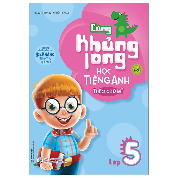 Sách Cùng Khủng Long Học Tiếng Anh Theo Chủ Đề Lớp 5
