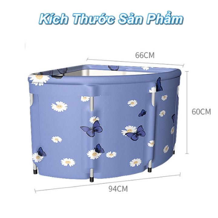 Bồn Tắm Gia Đình Bo Góc Tiết Kiệm Không Gian Spa Bathtub Có Thể Gập Hanrui Shop VN