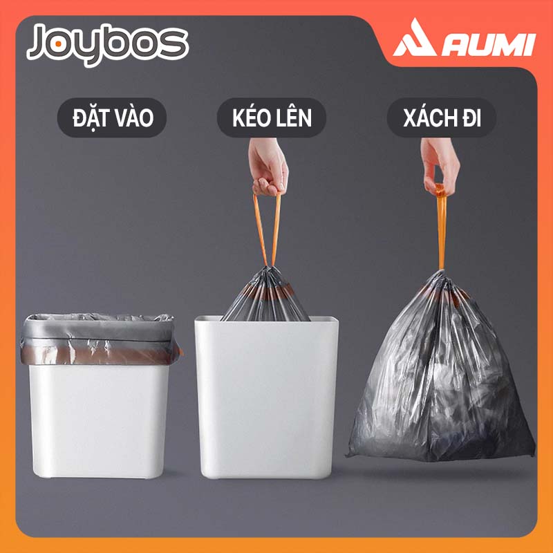 Túi rác tự đóng gói sử dụng cho thùng rác Joybos 14L và 15L