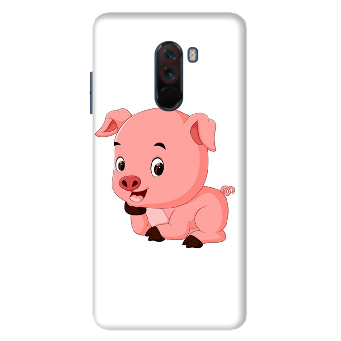 Ốp Lưng Dành Cho Điện Thoại Pocophone F1 Pig Pig - Mẫu 1