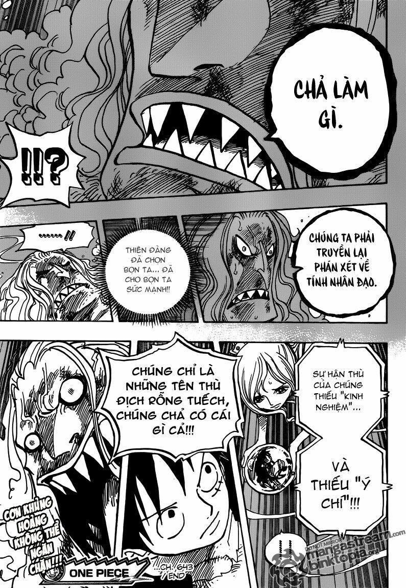 đảo hải tặc - one piece chapter 643 20
