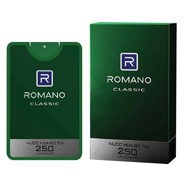 Nước Hoa Bỏ Túi Romano Classic