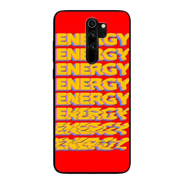 Ốp Lưng in cho Xiaomi Redmi Note 8 Pro Mẫu Năng Lượng - Hàng Chính Hãng