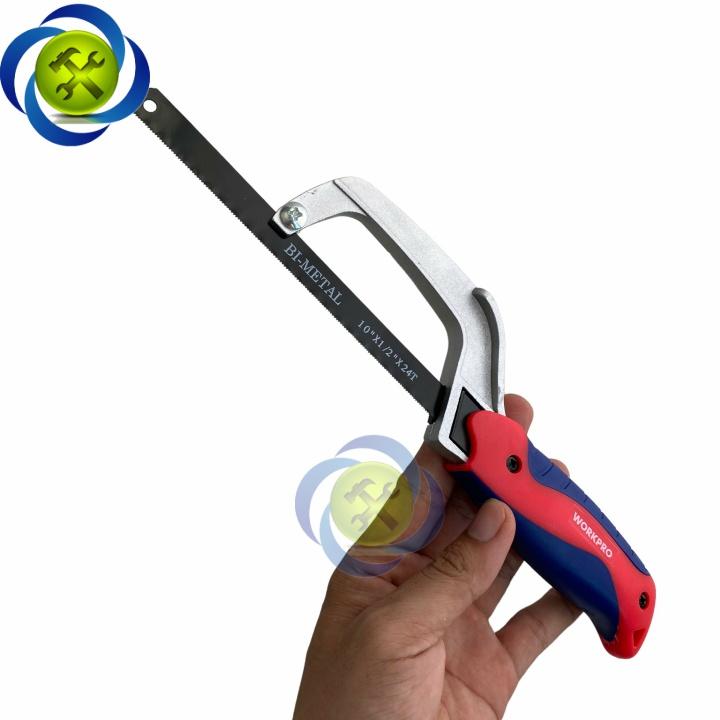 Cưa tay Wokrpro WP215023 lưỡi dài 10inch/ 250mm cán bọc nhựa
