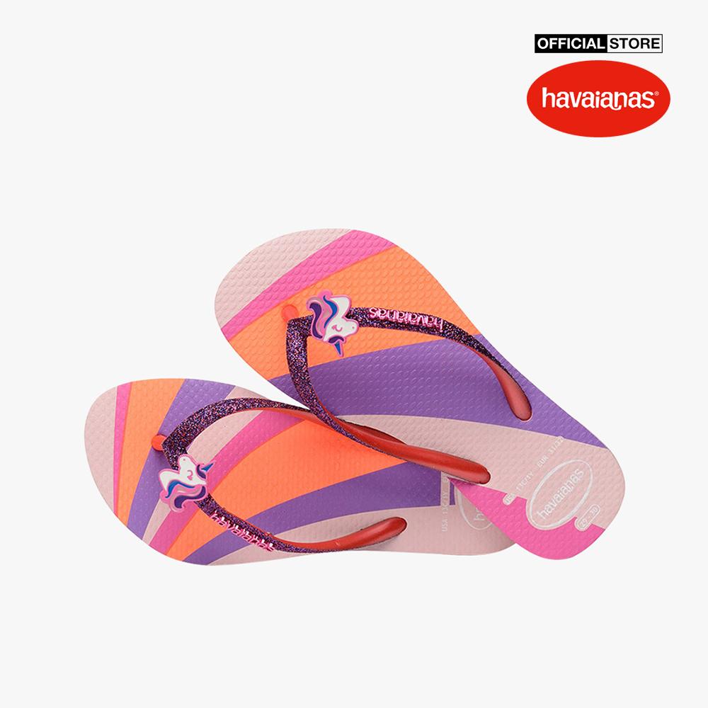 HAVAIANAS - Dép trẻ em Kids Slim Glitter II 4146123-5179