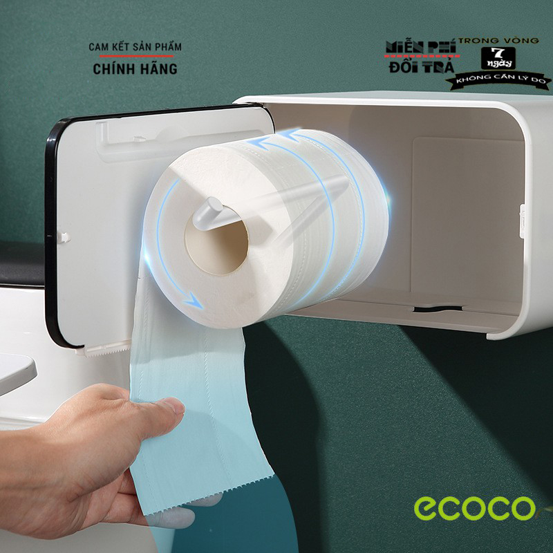 Hộp Đựng Giấy Vệ Sinh Cao Cấp Dán Tường