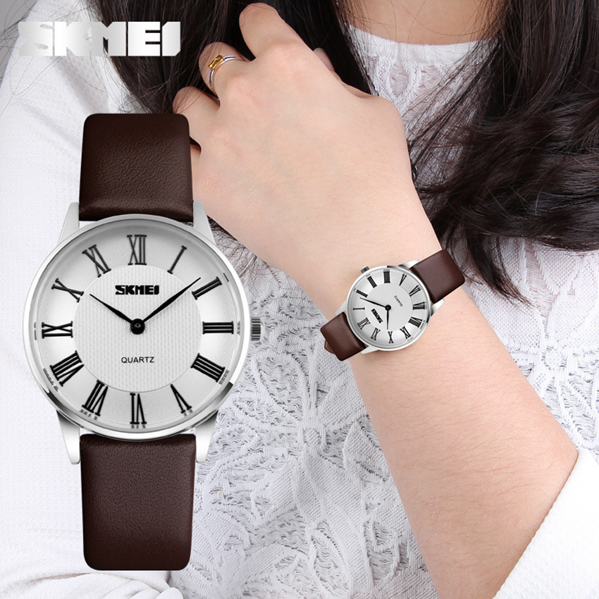Đồng hồ nữ dây da Skmei 90TCK92