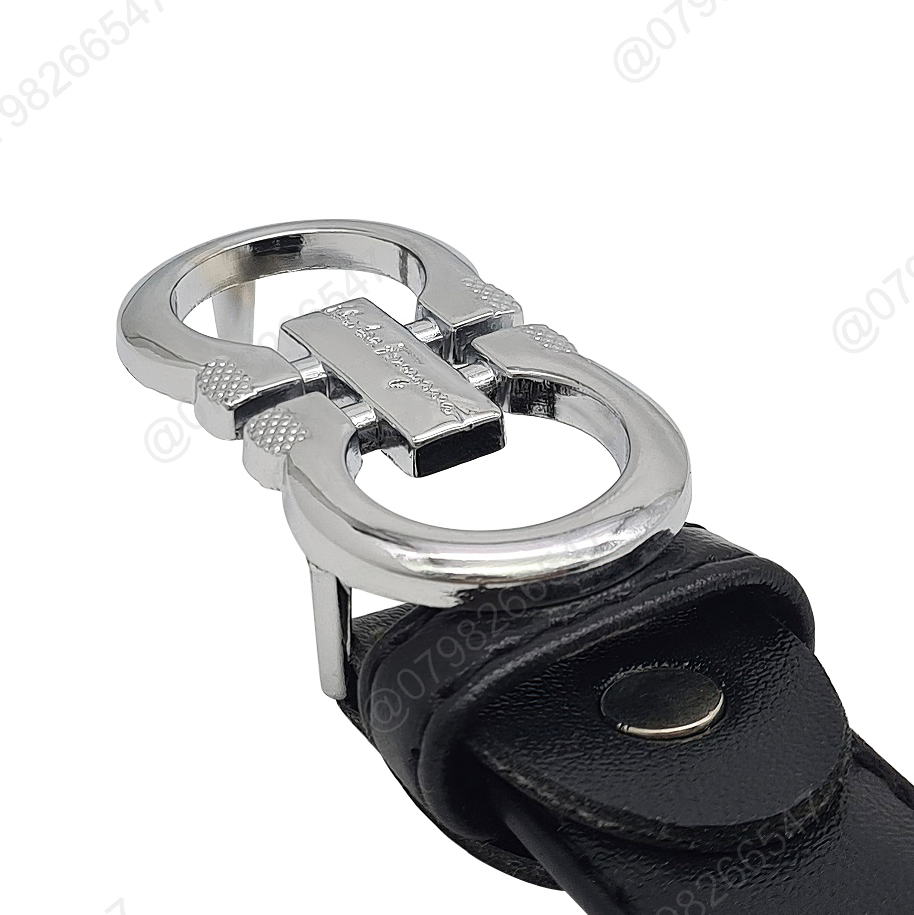 Thắt lưng nữ thời trang DHM-375 | Đầu khoá cài chữ A đôi màu trắng bản nhỏ 2cm | Bảo hành 12 tháng