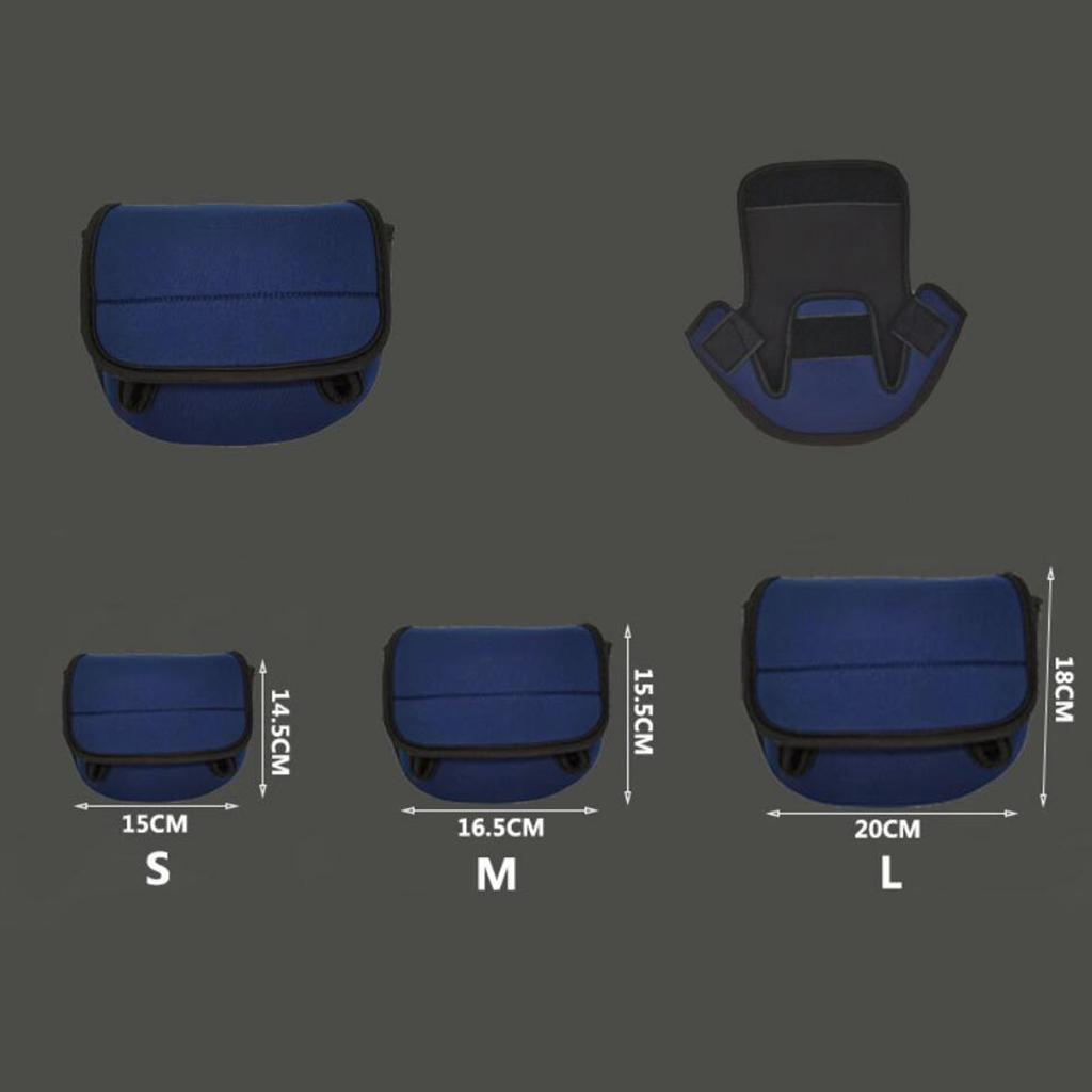 Waterproof Fly Fishing Reel Bag Case Neoprene Baitcasting