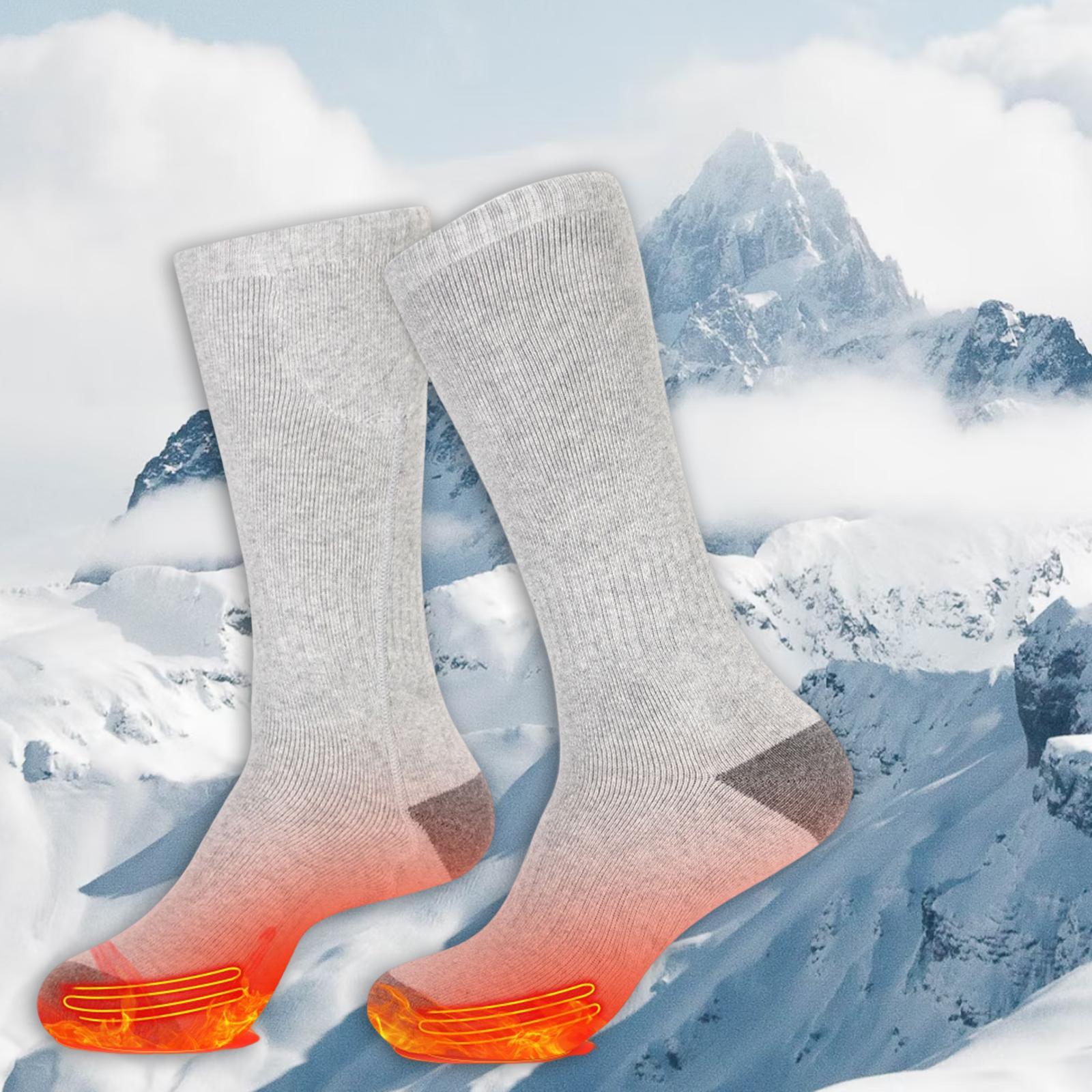 Women Heating Socks Winter Socks Warm Socks for Skiing Cycling Outdoor Activities Hiking