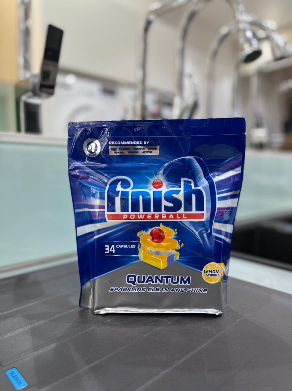 Viên rửa chén finish quantum