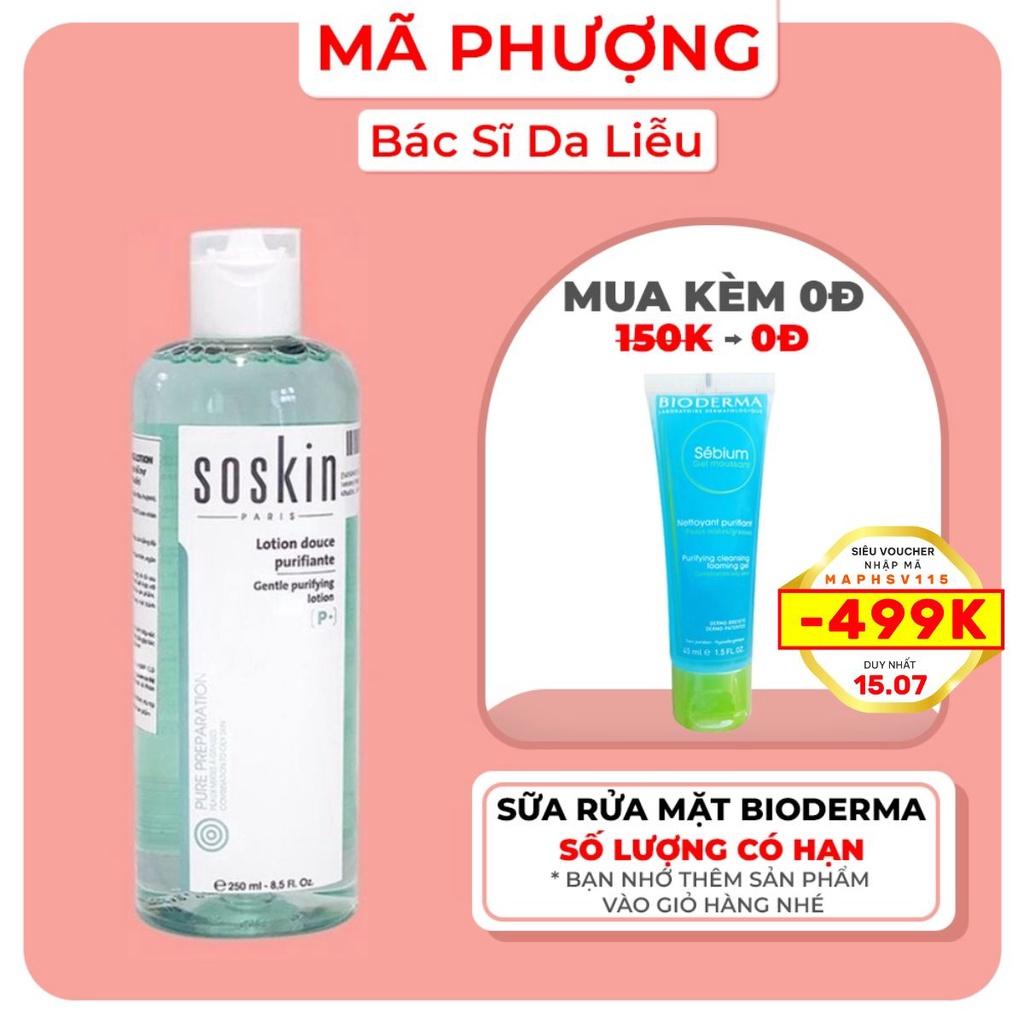 TONER MỤN SOSKIN lotion