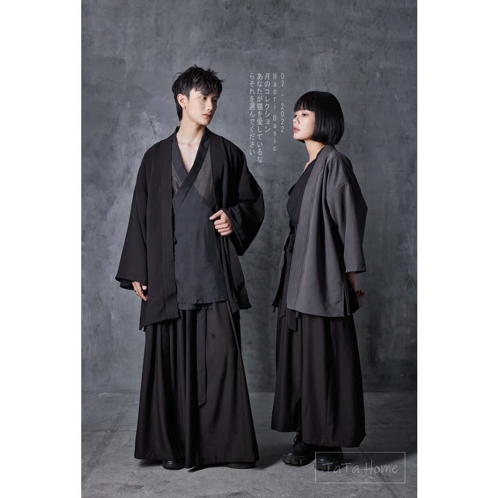 Áo Khoác Unisex Cá Tính Phong Cách Nhật Bản - Haori Basic Màu Trơn