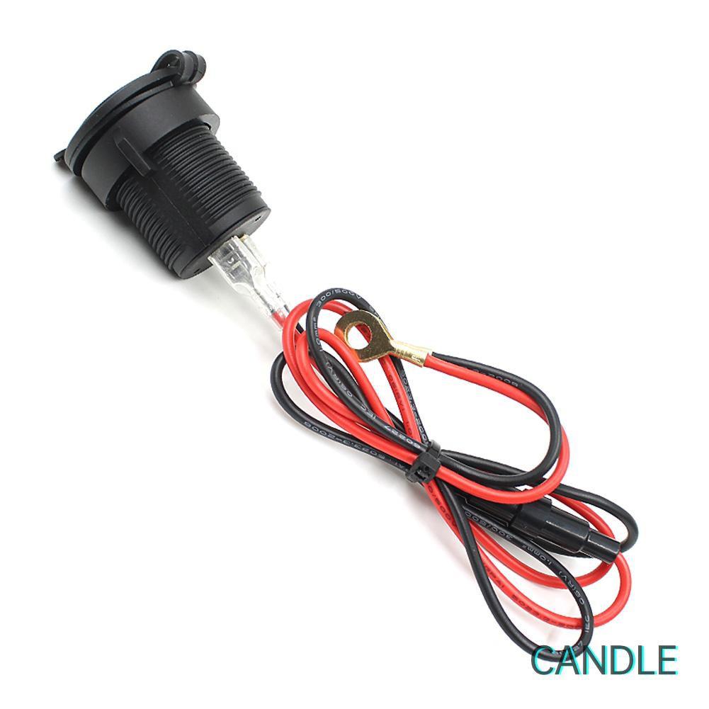 Đầu Sạc Usb Kép 12v Cho Xe Hơi / Xe Máy