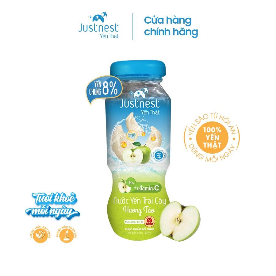 Lốc 6 chai Nước Yến Thật Justnest 8% (6 chai x 160ml)