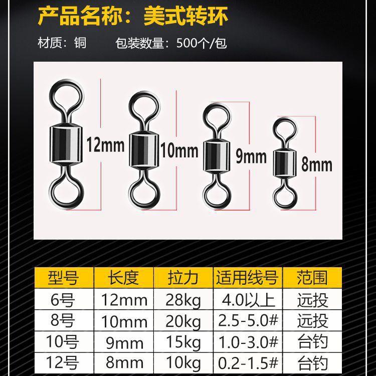 Khóa link số 8, mà ní buộc dây câu đài, 30 chiếc khóa link câu cá ( giá siêu khuyến mại )