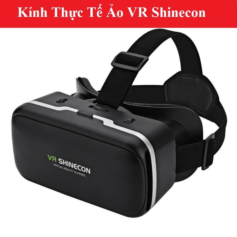 Combo Kính thực tế ảo VR Shinecon cao cấp cho Điện thoại+Tay cầm chơi game bluetooth 3.0