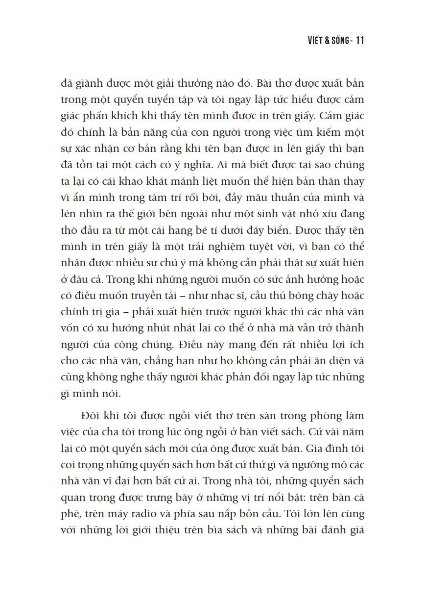 Sách Viết &amp; Sống