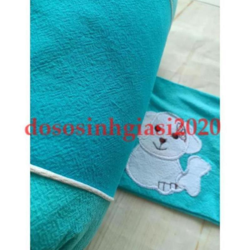 Gối vỏ đậu-GỐI CHẶN VỎ ĐẬU CHO BÉ SƠ SINH