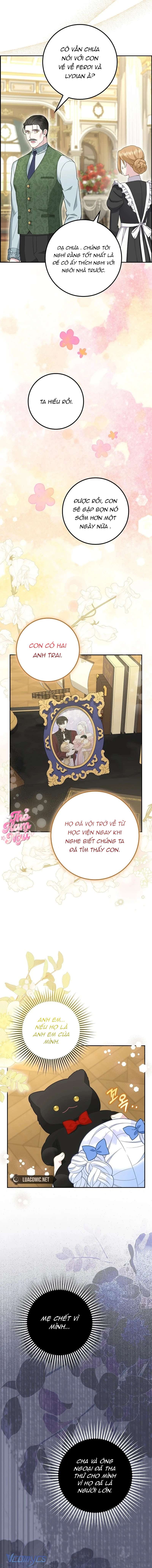 bé con báo tuyết của gia tộc báo đen chapter 9 10