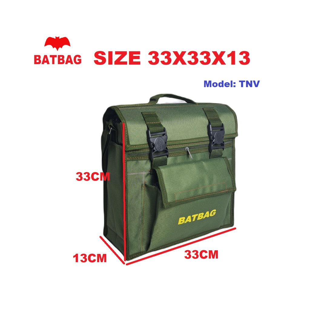 Túi Đựng Dụng Cụ Sửa Chữa, Túi Đồ Nghề, Túi Thợ Điện Tnv 33X13X33Cm