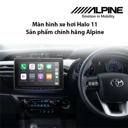 ILX-F2611E MÀN HÌNH XE HƠI ĐA PHƯƠNG TIỆN 11 INCH APPLE CARPLAY & ANDROID AUTO