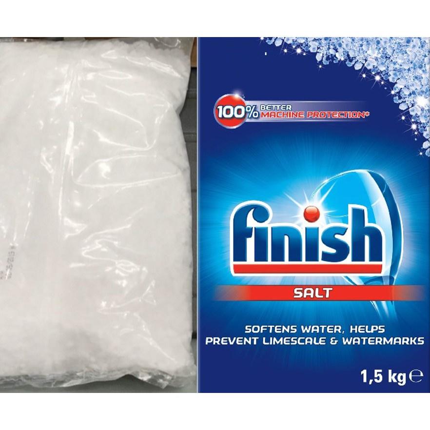 Muối rửa bát Finish Đức 1,5 kg mới nhât dùng cho máy rửa bát