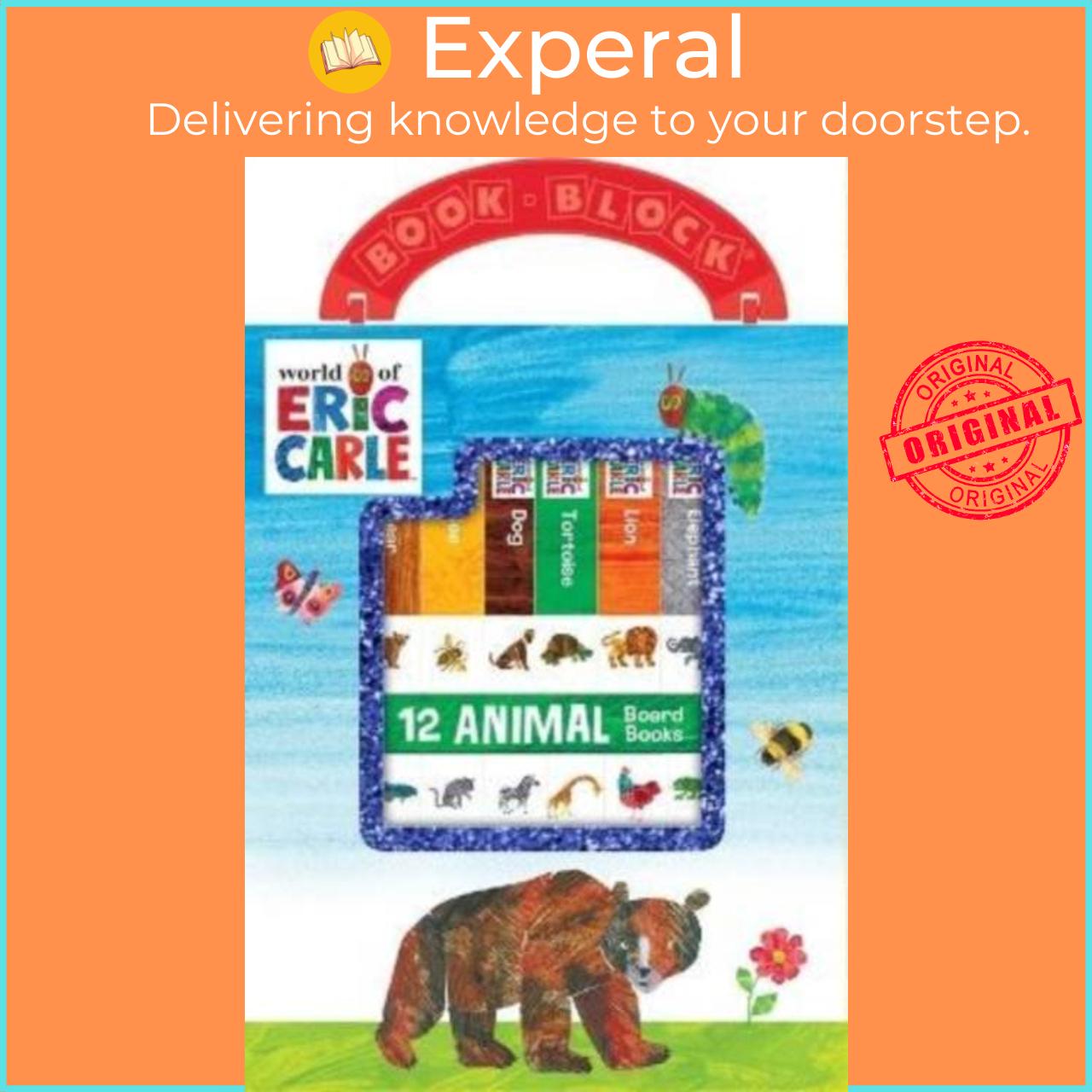 Sách - World Of Eric carle Animals My First Library by P I Kids (UK edition, hardcover)