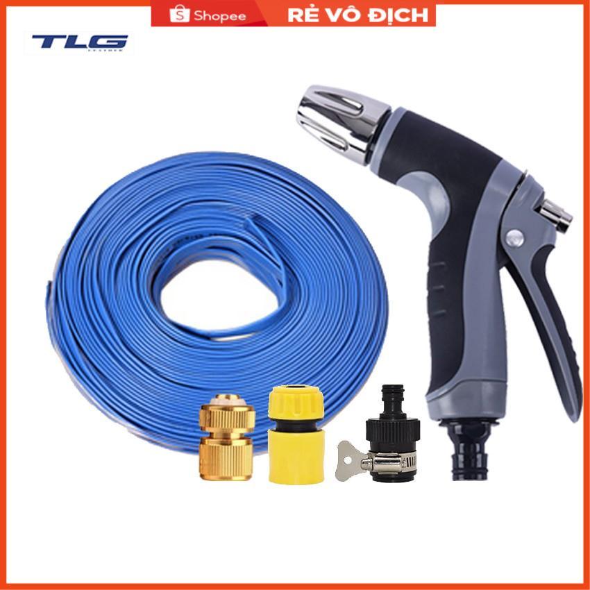 Bộ dây và vòi xịt rửa xe tưới cây tăng áp 7-10M 206817