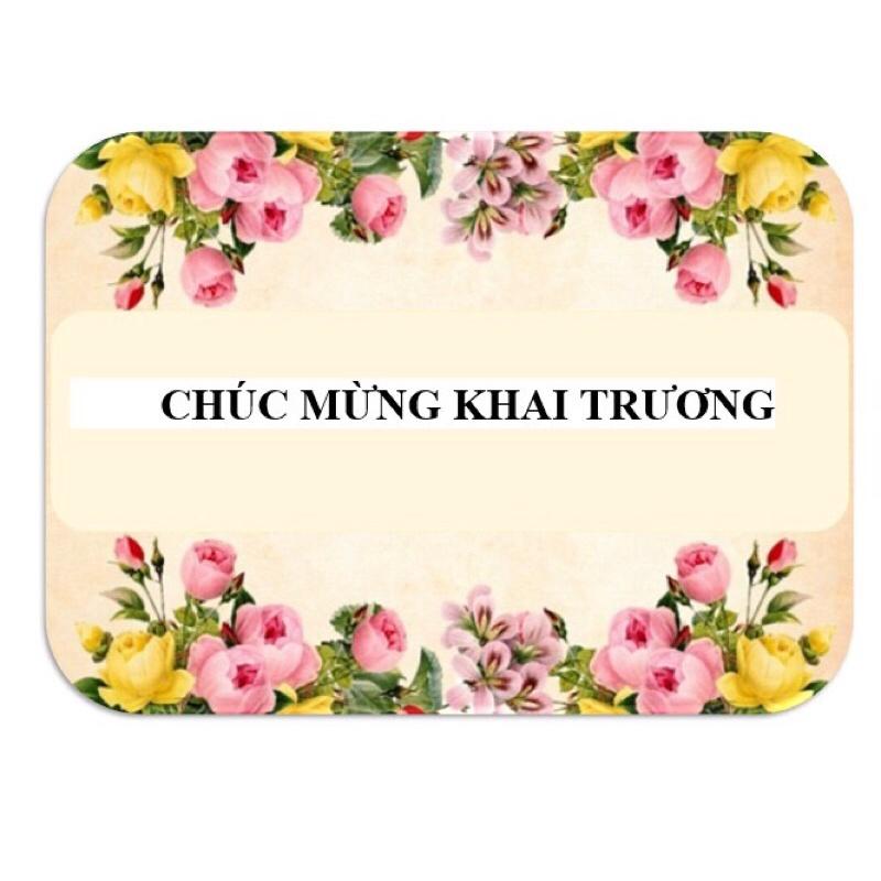 Bảng Chúc Mừng Khai Trương+Nơ