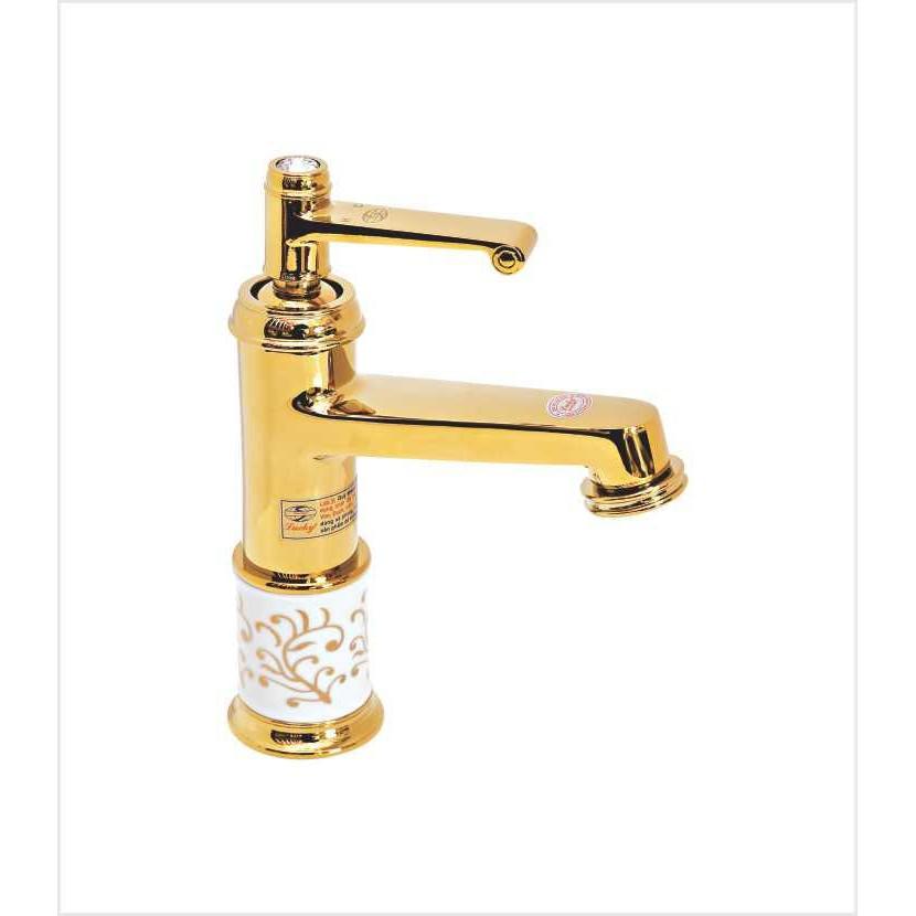 Vòi lavabo mạ vàng - vòi lavabo cổ điển