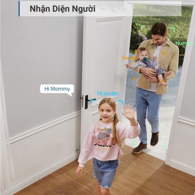 Camera trong nhà Eufy indoor 2K T8410 Xoay 360 độ - Tương thích HomeKit, Độ nét cao 2K , Hỗ trợ lưu trữ iCloud- Hàng Chính Hãng