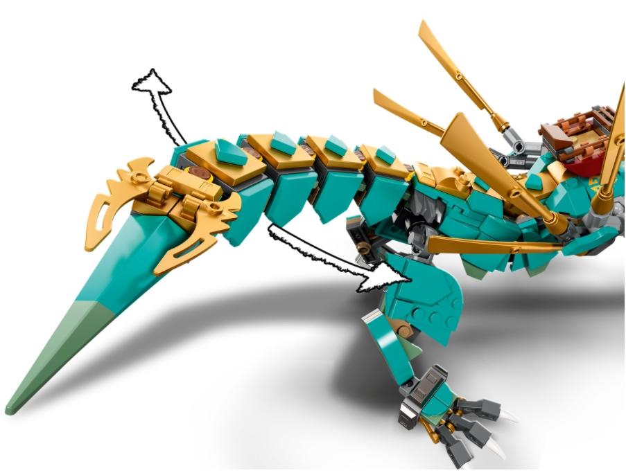 Rồng Thần Jungle Của Lloyd - Lego Ninjago 71746 (506 Mảnh Ghép)