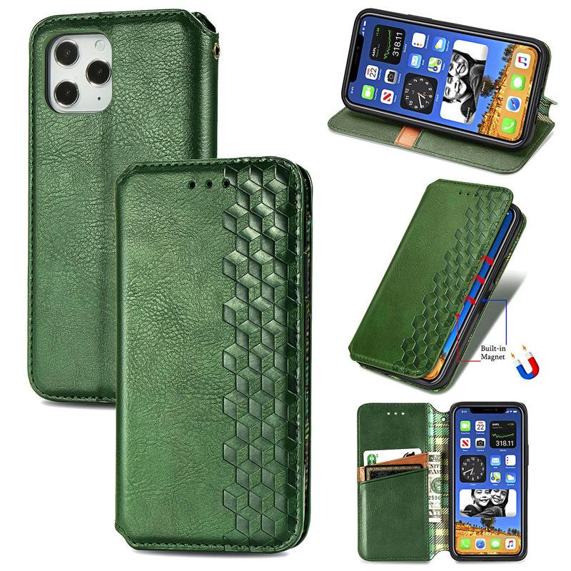 Bao Da Nắp Gập Có Ngăn Đựng Thẻ Cho Iphone12 Mini 11 Pro Xs Max Xr I8 I7 Plus Se2020