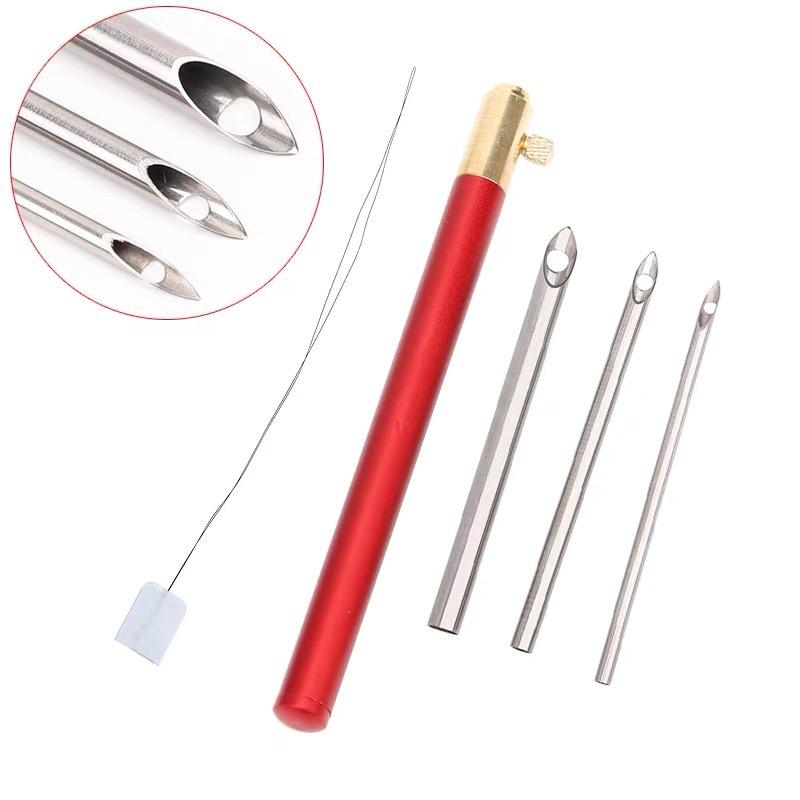 Kim Thêu Nổi Len Xù Kim Loại Có 3 Kích Cỡ Có Thể  Tùy Chình Thay Đổi Tiện Dụng- Punch Needle Tool