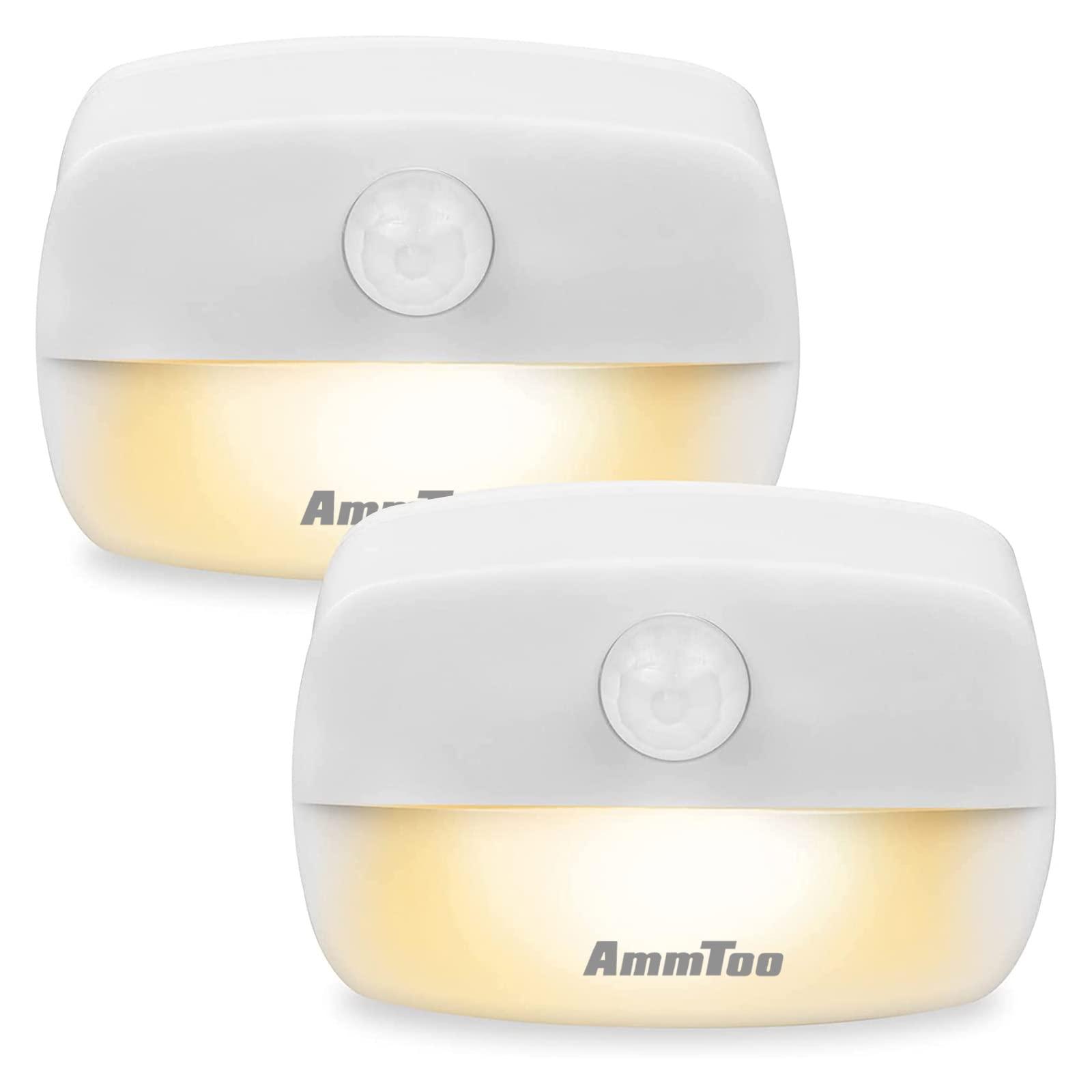 Đèn ngủ LED cảm biến chuyển động với cảm biến ánh sáng cho kệ tủ quần áo