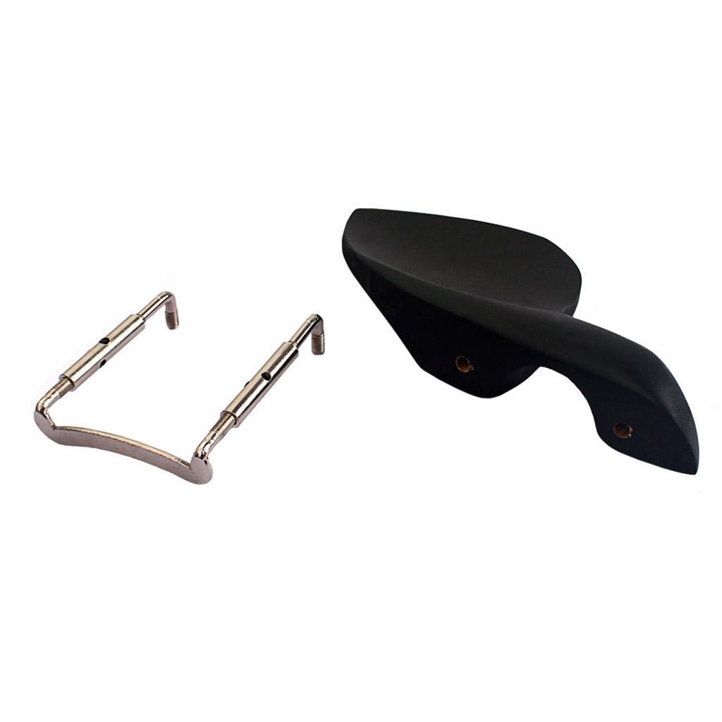 Violin Parts Accessories 4/4 Tuning Pegs&Chinrest& &Tailpiece&Bridge