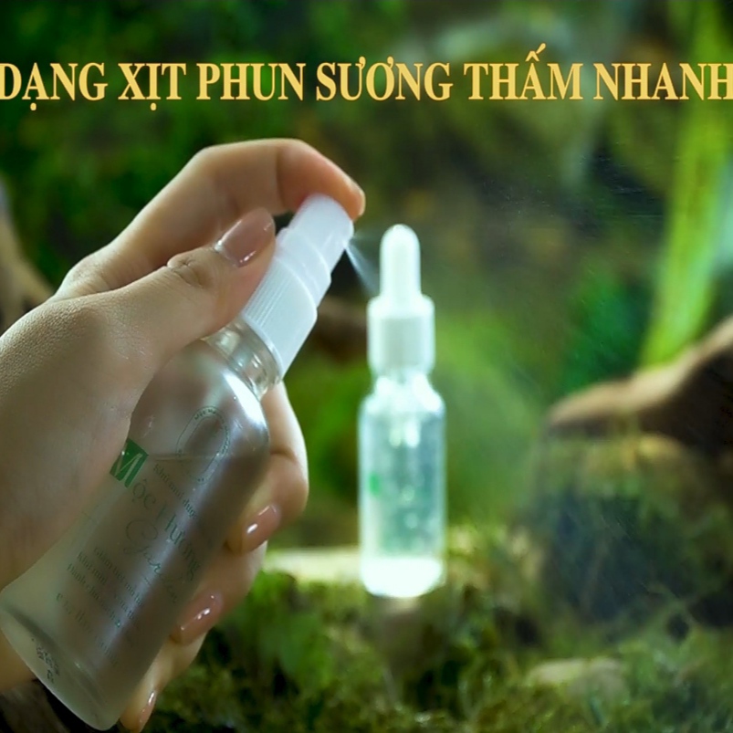 Khử mùi dược liệu Mộc Hương Garden Thanh Mộc Hương giảm tiết mồ hôi cho nách và chân 30ml