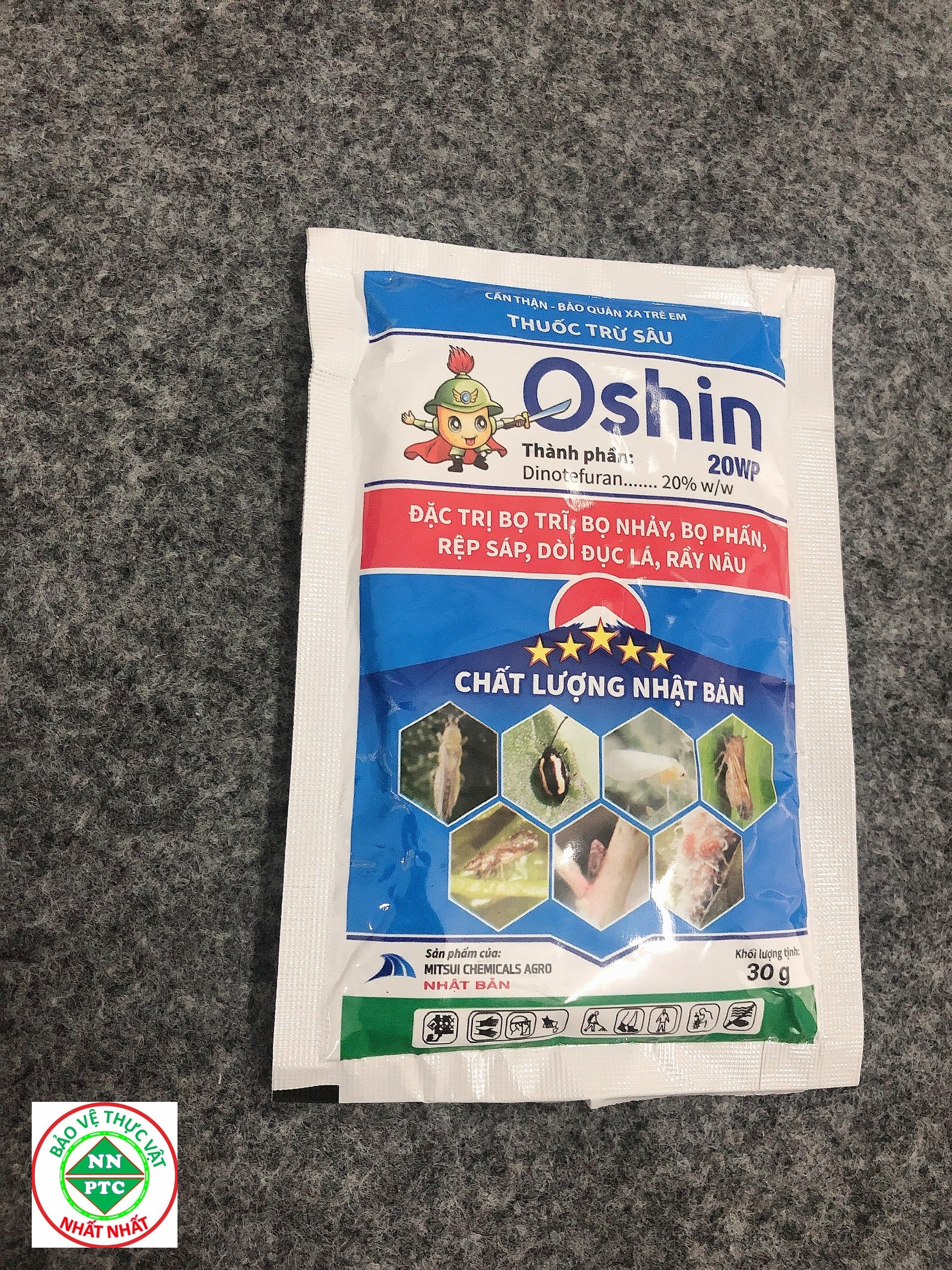 Sản Phẩm  Trừ Sâu Oshin 20wp