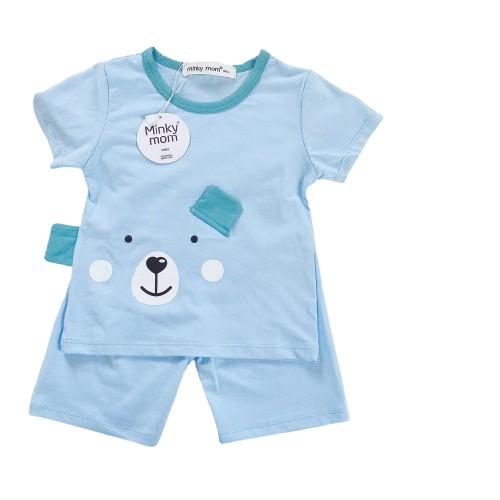 Bộ cộc cho bé thun lạnh cực mát ,mặc đi học đi chơi, 8kg- 18kg mẫu hè 2021