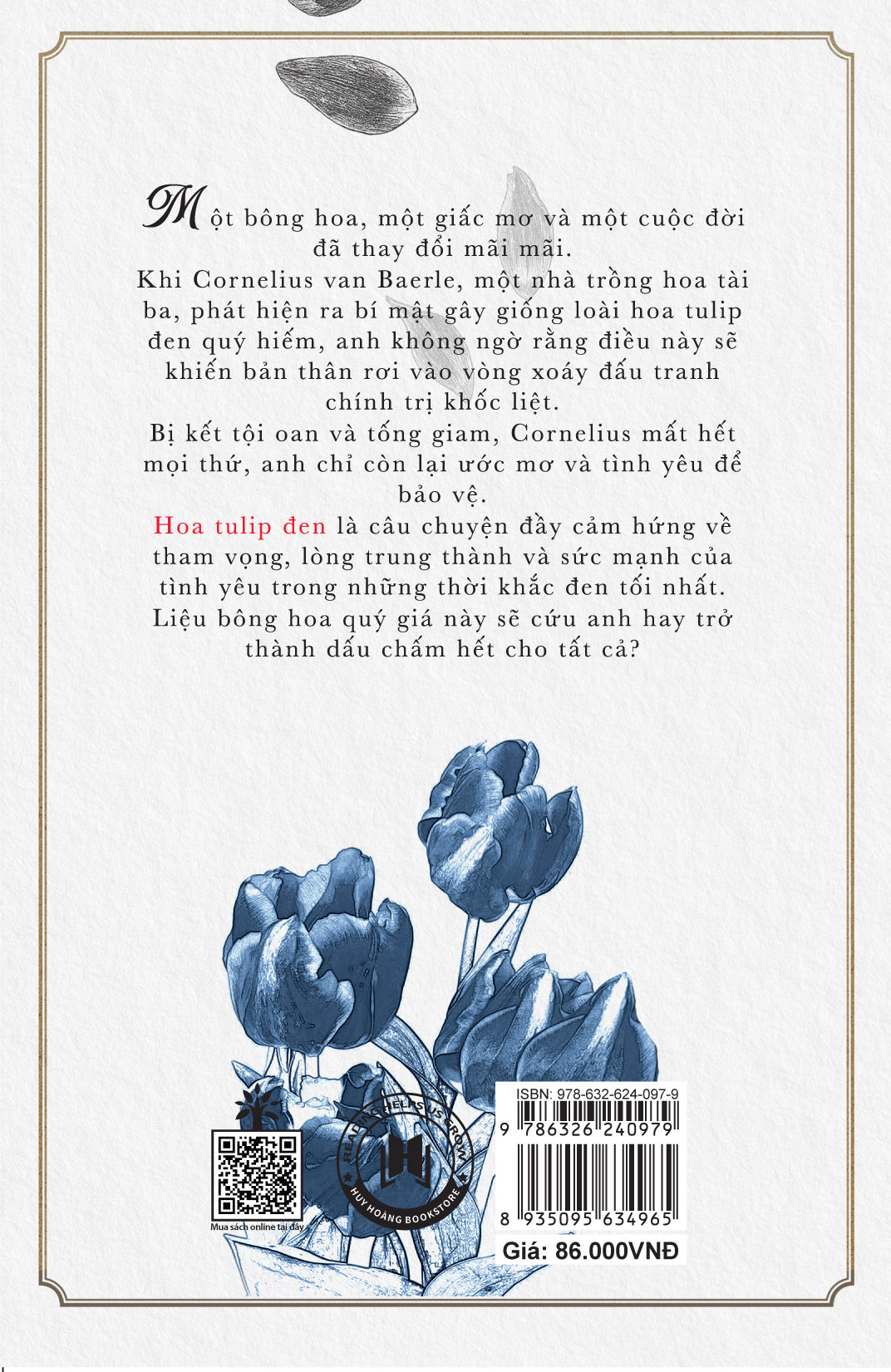 Sách Hoa Tuylip Đen
