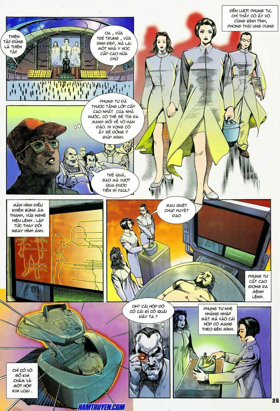 long hổ ngũ thế chapter 4 26