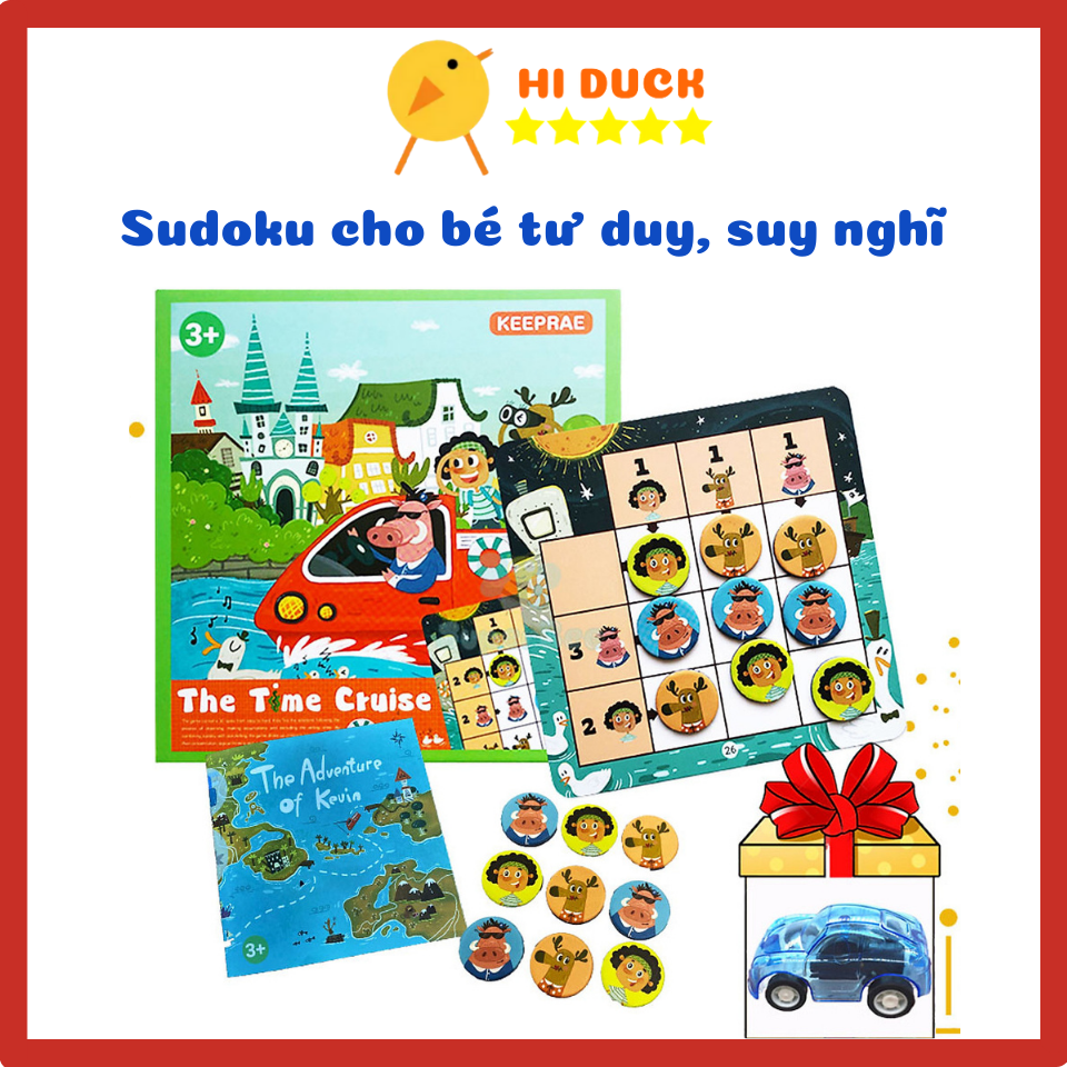 Bộ Trò Chơi Tư Duy Sudoku Tư Duy Sáng Tạo Cho Bé