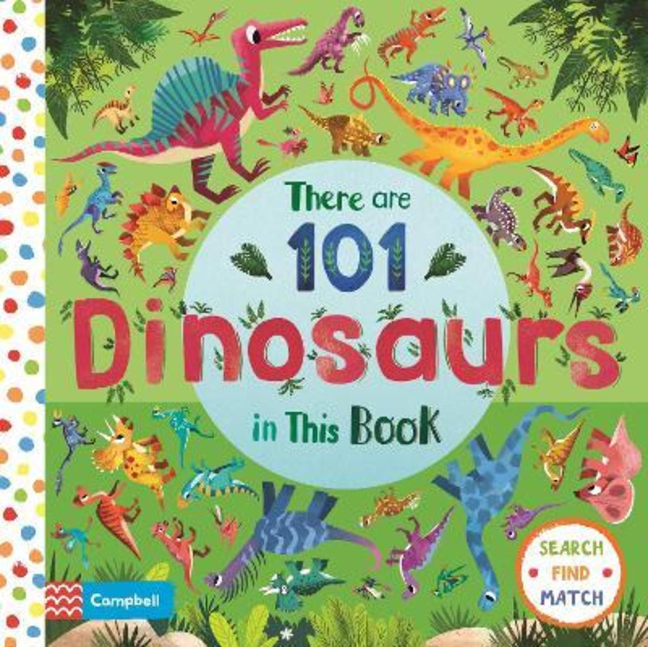 Sách - There are 101 Dinosaurs in This Book by Campbell Books (UK edition, paperback)