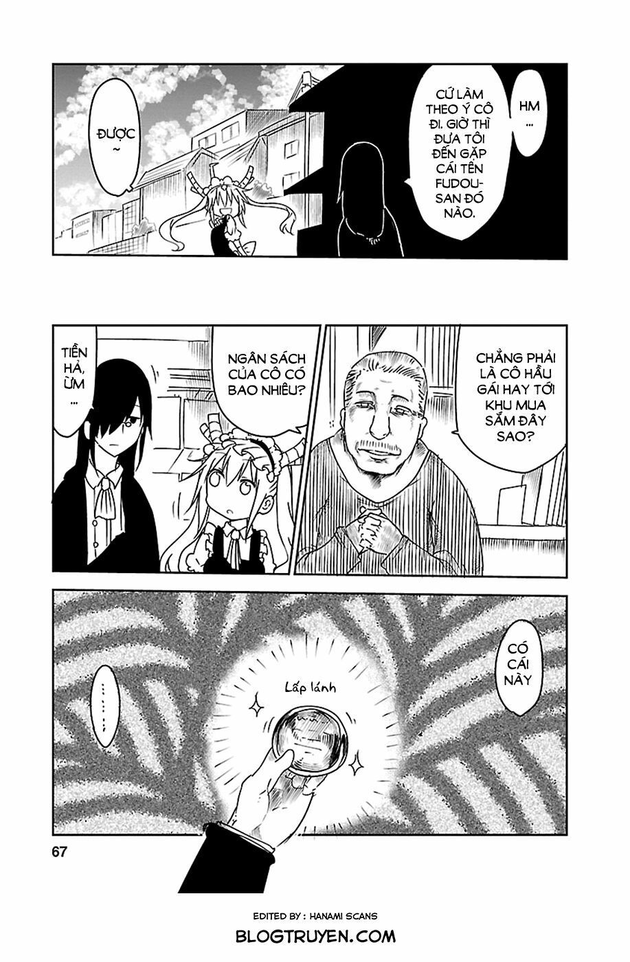 cuộc sống trả ơn của nàng rồng tohru! chapter 15 10