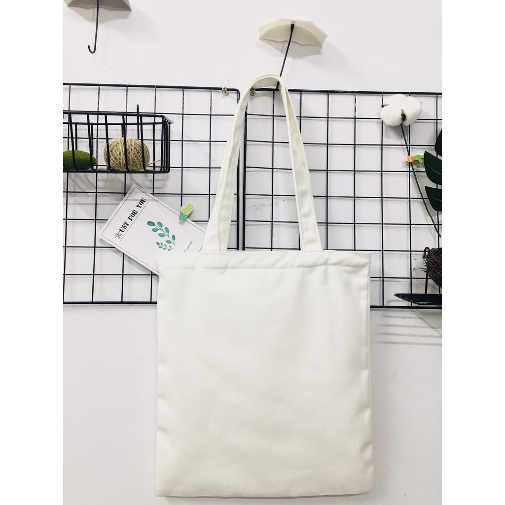 Túi vải canvas họa tiết hoa lá xinh xinh M02 GADY TOTE BAG