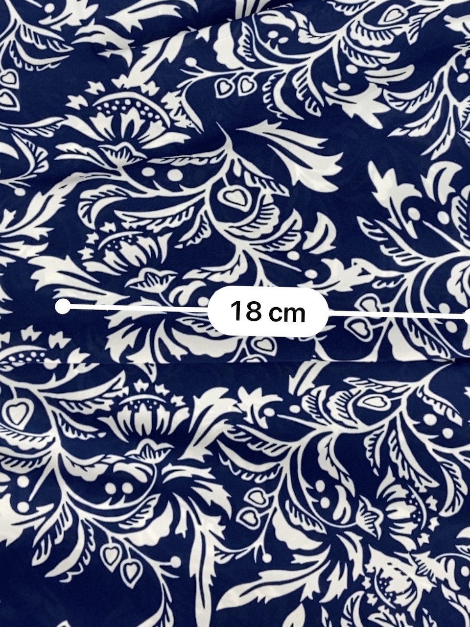 Vải lụa mịn jasmin hoạ tiết may áo dài đầm áo kiểu MS6128