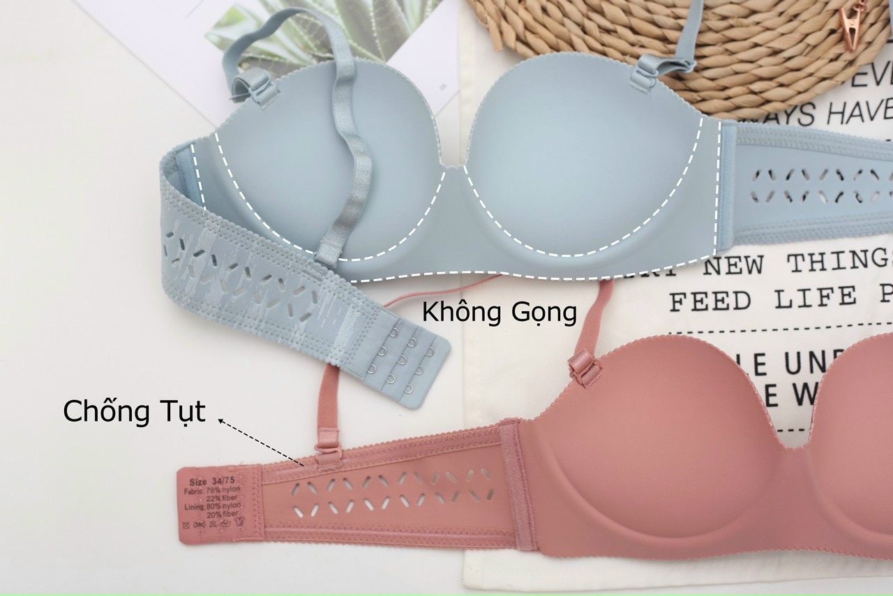 Áo ngực nữ Charmila su đúc không gọng cup xước nâng ngực quyến rũ AN25