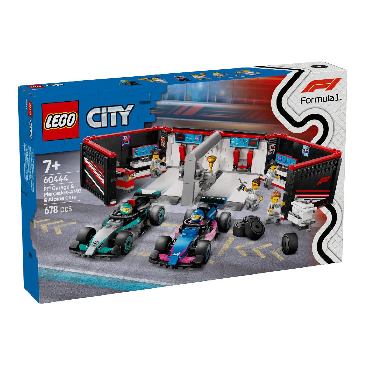 Đồ Chơi Lắp Ráp Gara F1 LEGO CITY 60444 (678 chi tiết)